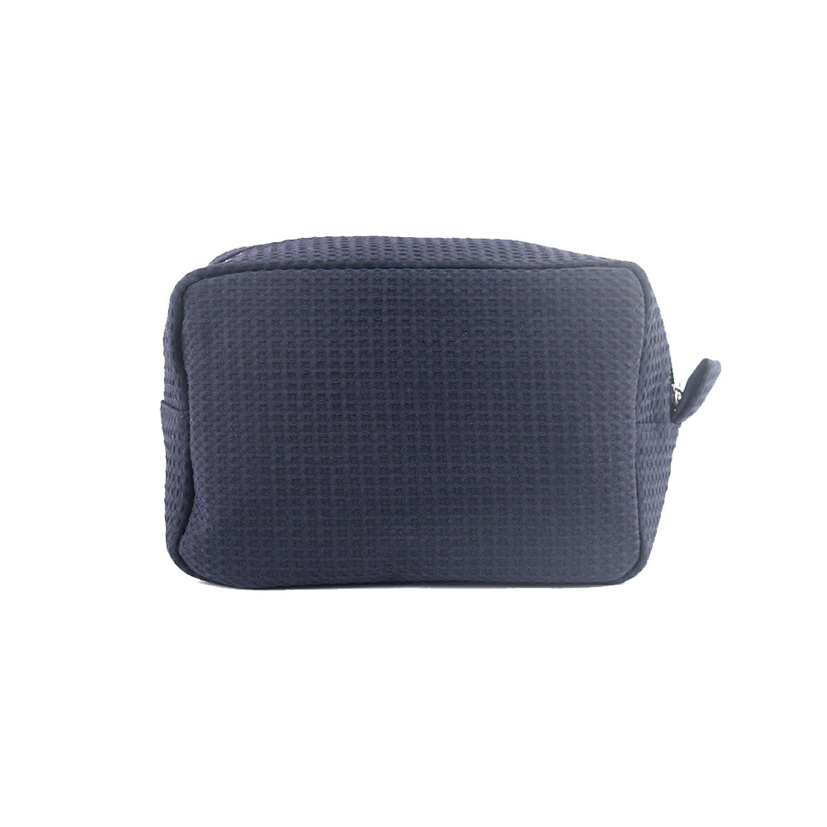 25Pcs Free Shipping Waffle Cosmetic Bag Navy Rectangle Makeup Bag Travel Toiletry Bag