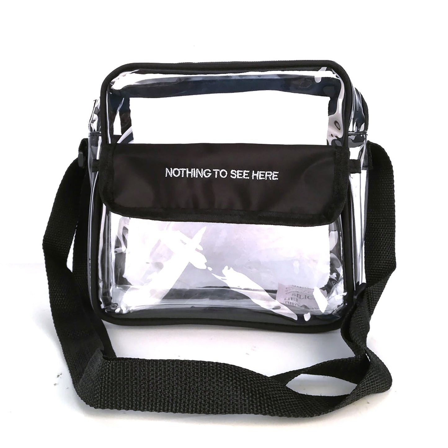 25Pcs Clear Crossbody Bag for Women PVC Handbag for Concert Sports