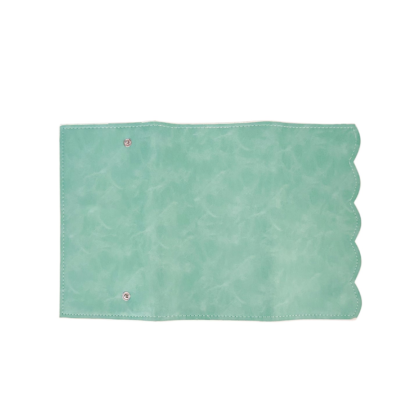 25Pcs Scalloped Wallets Mint Clutch Bags Envelope Purse With Scalloped Bag